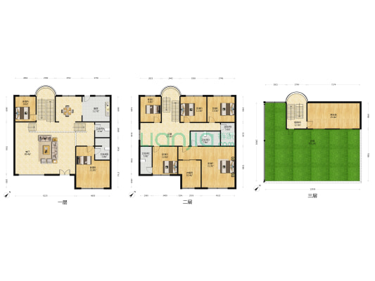 北新路90号 7室1厅5卫 370平方