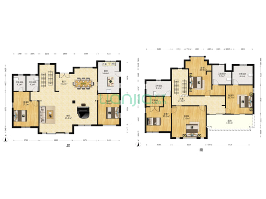 招商海廷(五期) 6室2厅5卫 412平方