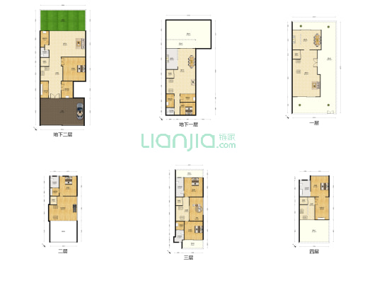 星河时代 8室4厅6卫 299平方