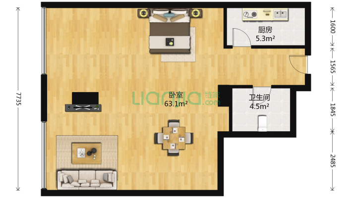庄家金融大厦二手房实景图