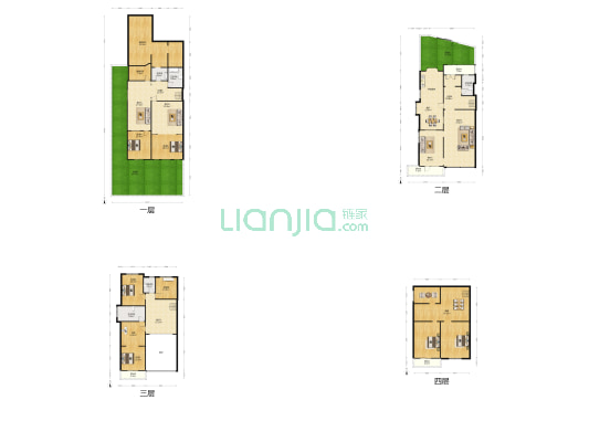 枫桥园 5室6厅5卫 312平方