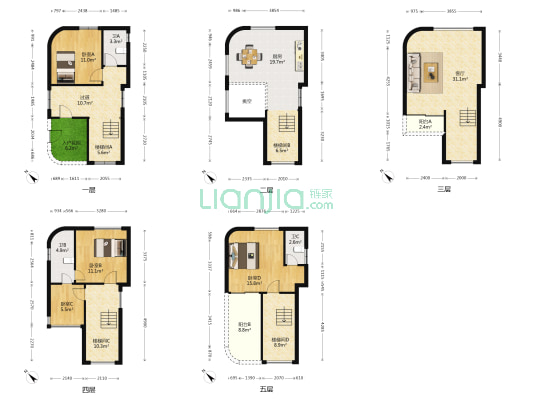 北潮直街 4室1厅3卫 147平方