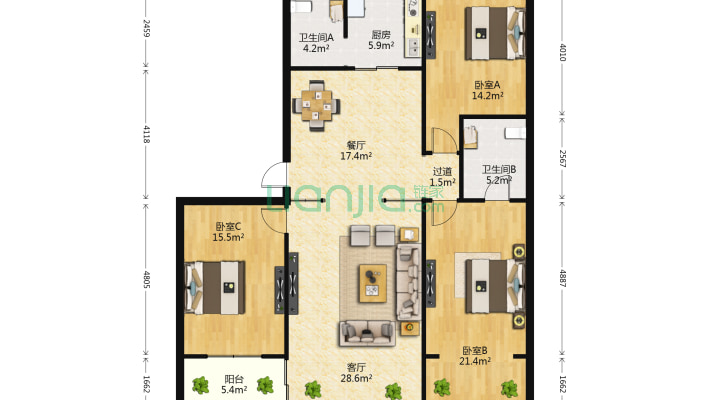 建设路39号二手房实景图