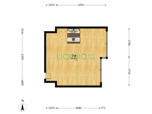 丽苑大厦 1室0厅0卫 92平方