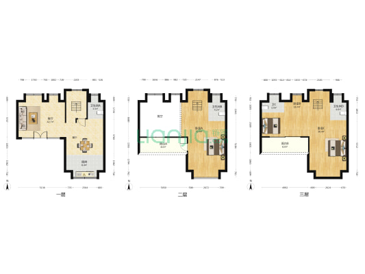融泰首府 3室1厅4卫 205平方