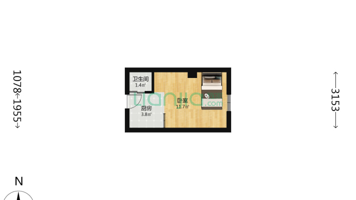 巴黎公社二手房实景图