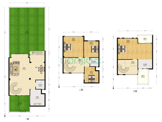清华坊 4室1厅3卫 372平方