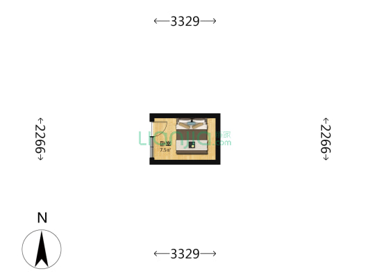 西园子街 1室0厅0卫 10平方