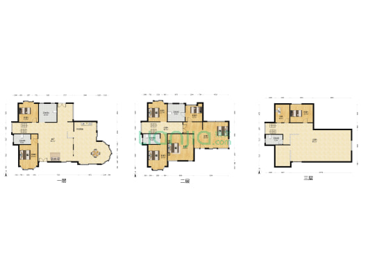 星海庄园 9室1厅5卫 513平方