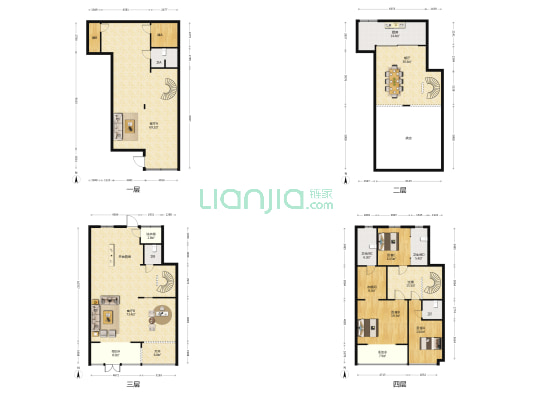 金科蠡湖 3室3厅5卫 284平方