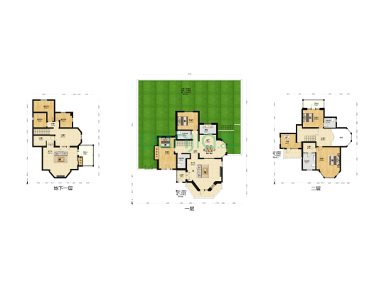 保利垄上一区 5室3厅4卫 374平方