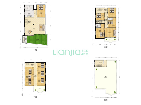 西街路东二巷 6室1厅3卫 351平方