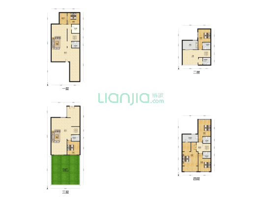 雅居乐花园香草山 6室2厅7卫 430平方