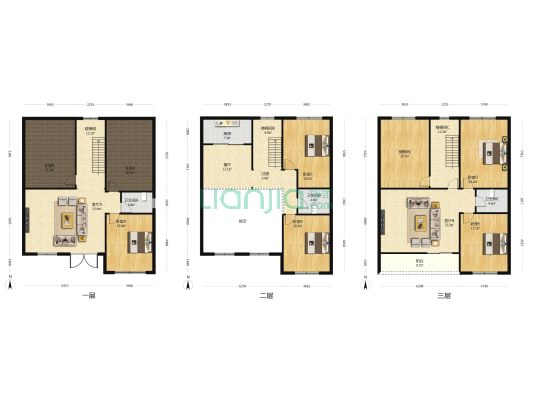 松岭路3号 5室3厅3卫 360平方