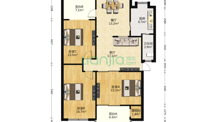 冶金集团公司住宅小区二手房实景图