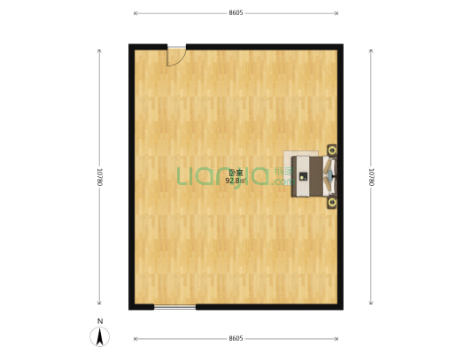 励骏置地广场 1室0厅0卫 145平方