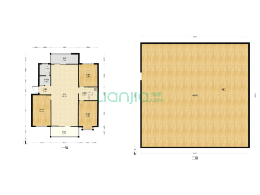 阜紡新村 3室1厅2卫 138平方
