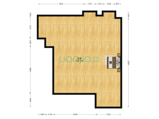 团结名居桔园 1室0厅0卫 151平方
