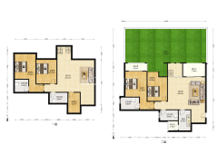 汽博 洋房 2018年的房子 底跃 带花园70平方 带地下室-重庆鸿府户型图