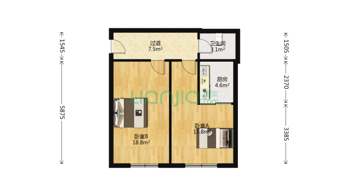 体育小区二手房实景图