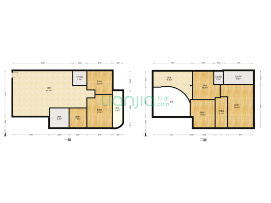 翠风苑公寓二期 6室1厅3卫 223平方