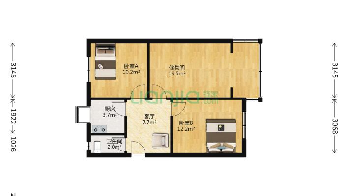 市民新村北街1号院二手房实景图