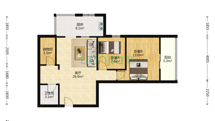 并东嘉苑二手房实景图