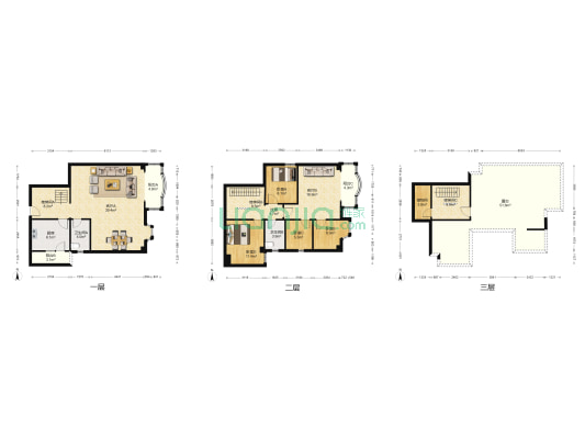 紫藤花园 4室2厅2卫 174平方