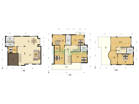 莱茵花园 8室2厅4卫 327平方