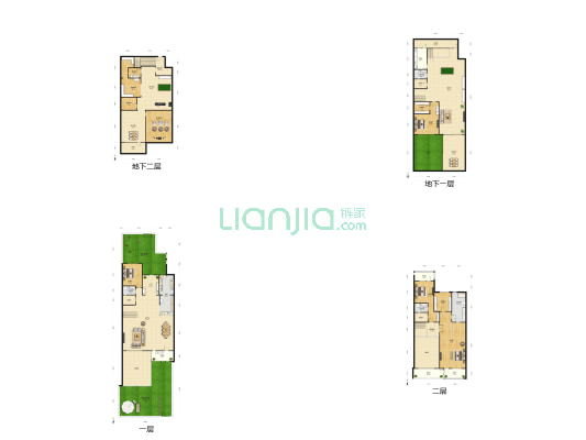 华侨城108坊 5室2厅4卫 417平方