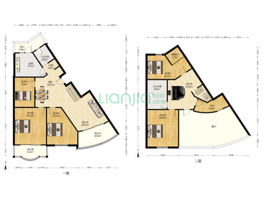 燕宁苑 6室3厅2卫 211平方