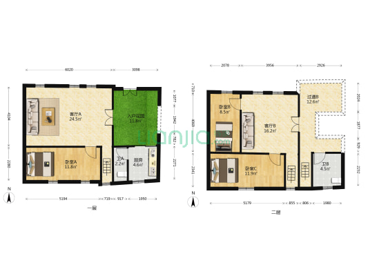 狮山东路南安直街 3室2厅2卫 105平方