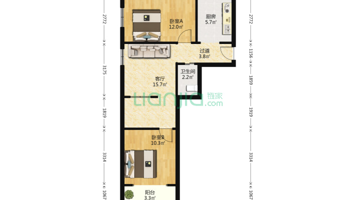 安国路二手房实景图