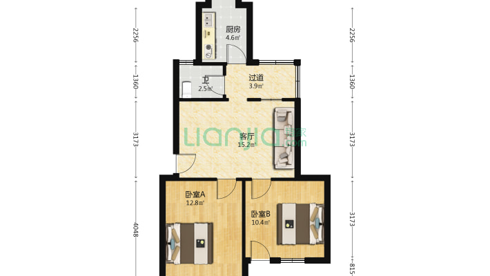 带湖路40号二手房实景图