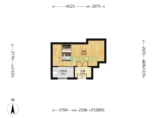 小学习巷 1室0厅1卫 54平方
