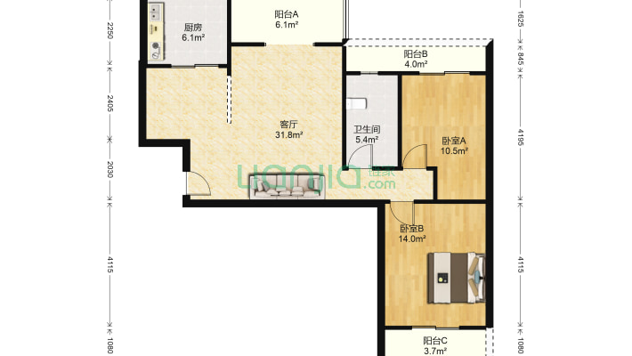 景天苑二手房实景图