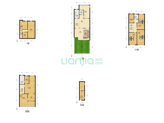 华城美地溪谷园 6室2厅3卫 231平方