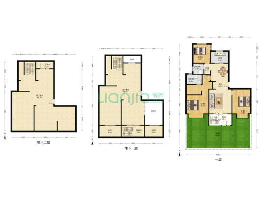 招商雍宁府 3室1厅2卫 300平方