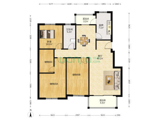 怡景湾（昆山） 1室1厅1卫 132平方