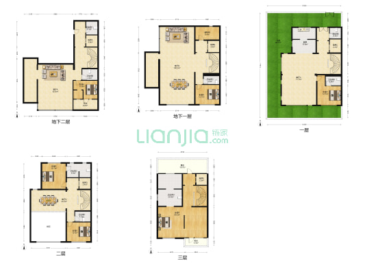 北科建泰禾丽春湖院子 6室4厅8卫 565平方