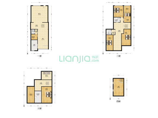 都铎城邦1号院 5室3厅4卫 233平方
