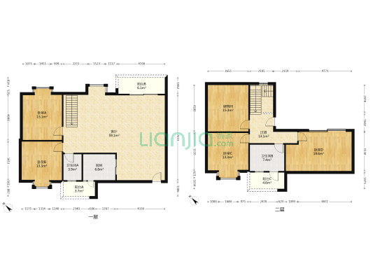 狮峰花园 4室1厅2卫 221平方