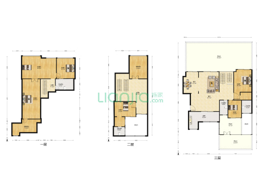 桃源居国际花园  6室2厅4卫 175平方