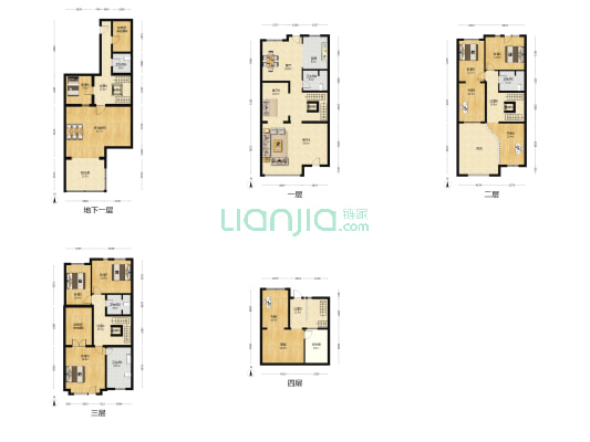 北京城建徜徉墅 10室3厅5卫 332平方