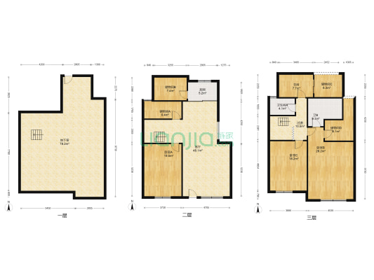 景瑞翡翠湾 4室1厅2卫 278平方