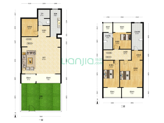 金旅南璟台 3室1厅3卫 319平方