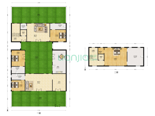 即墨古城 4室2厅5卫 323平方