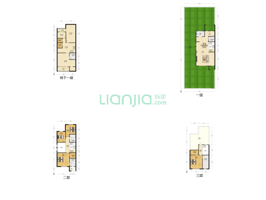 牛驼温泉孔雀城逸泉苑 4室1厅5卫 214平方
