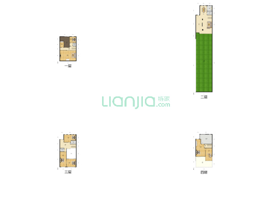 保利公园198翡翠谷 5室1厅5卫 353平方