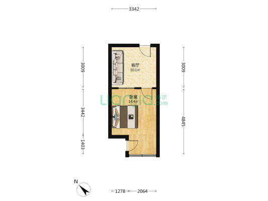 修配大楼 1室1厅0卫 30平方